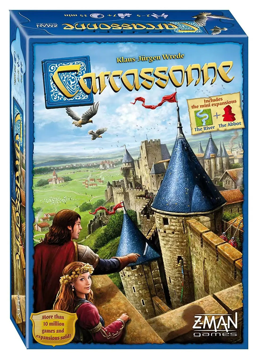 Carcassonne Winter Edition Enchanting Strategy Board Game for All Seasons