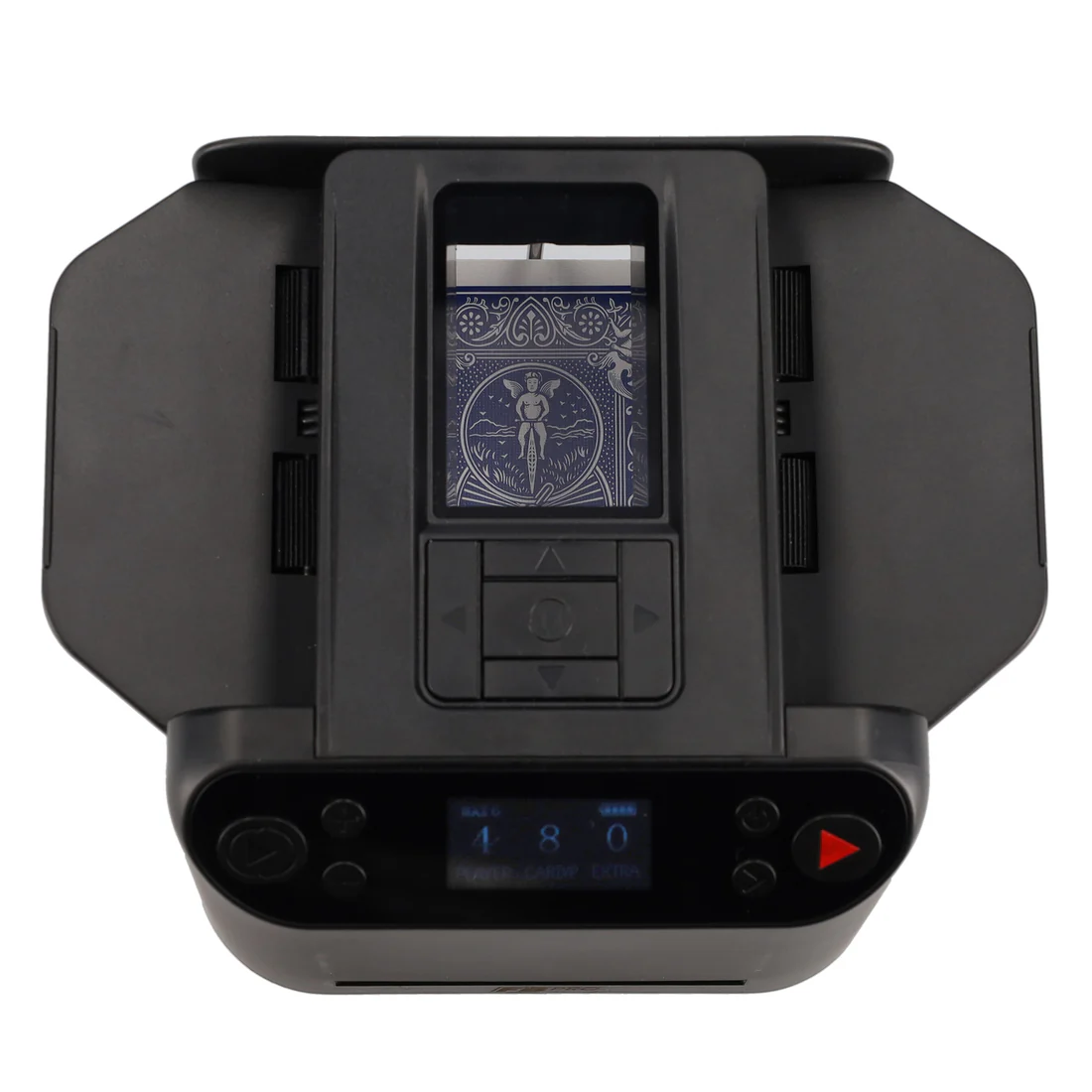 2-in-1 Automatic Card Shuffler & Dealer Machine 360° Rotating