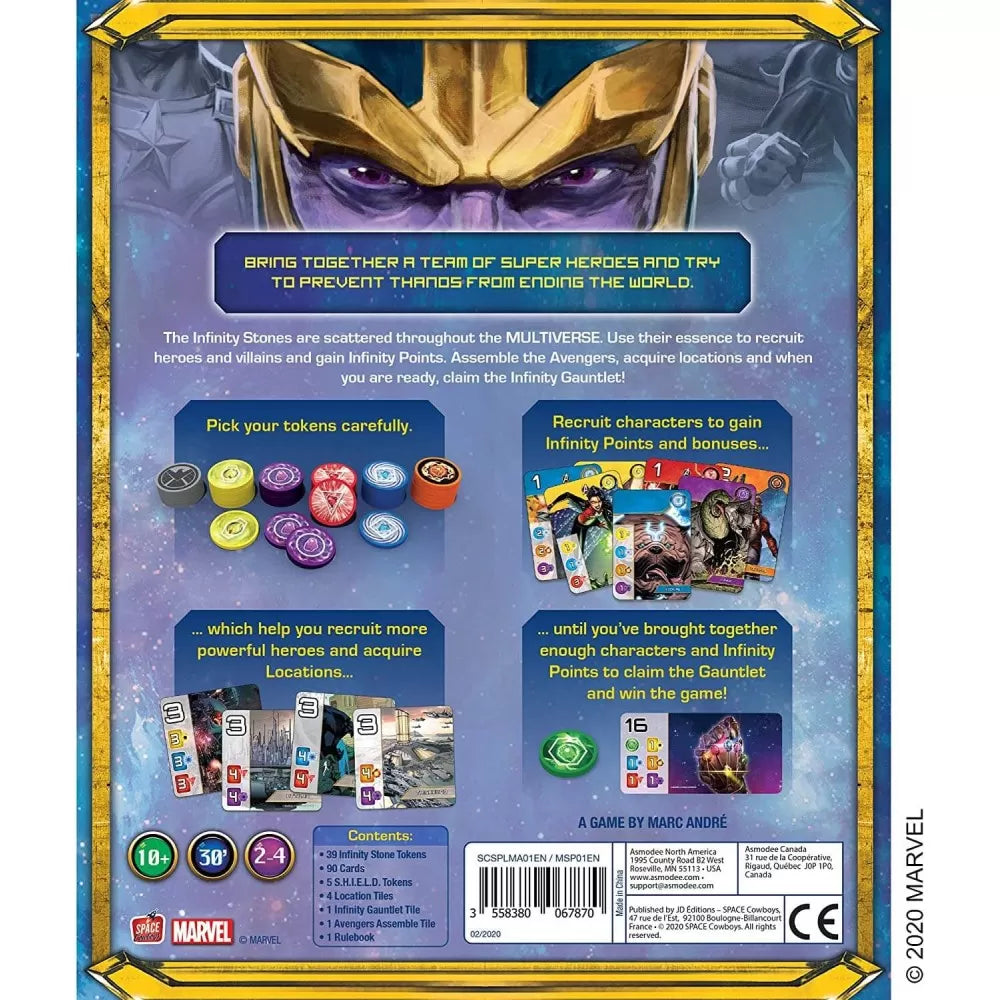 Splendor Marvel Infinity Quest