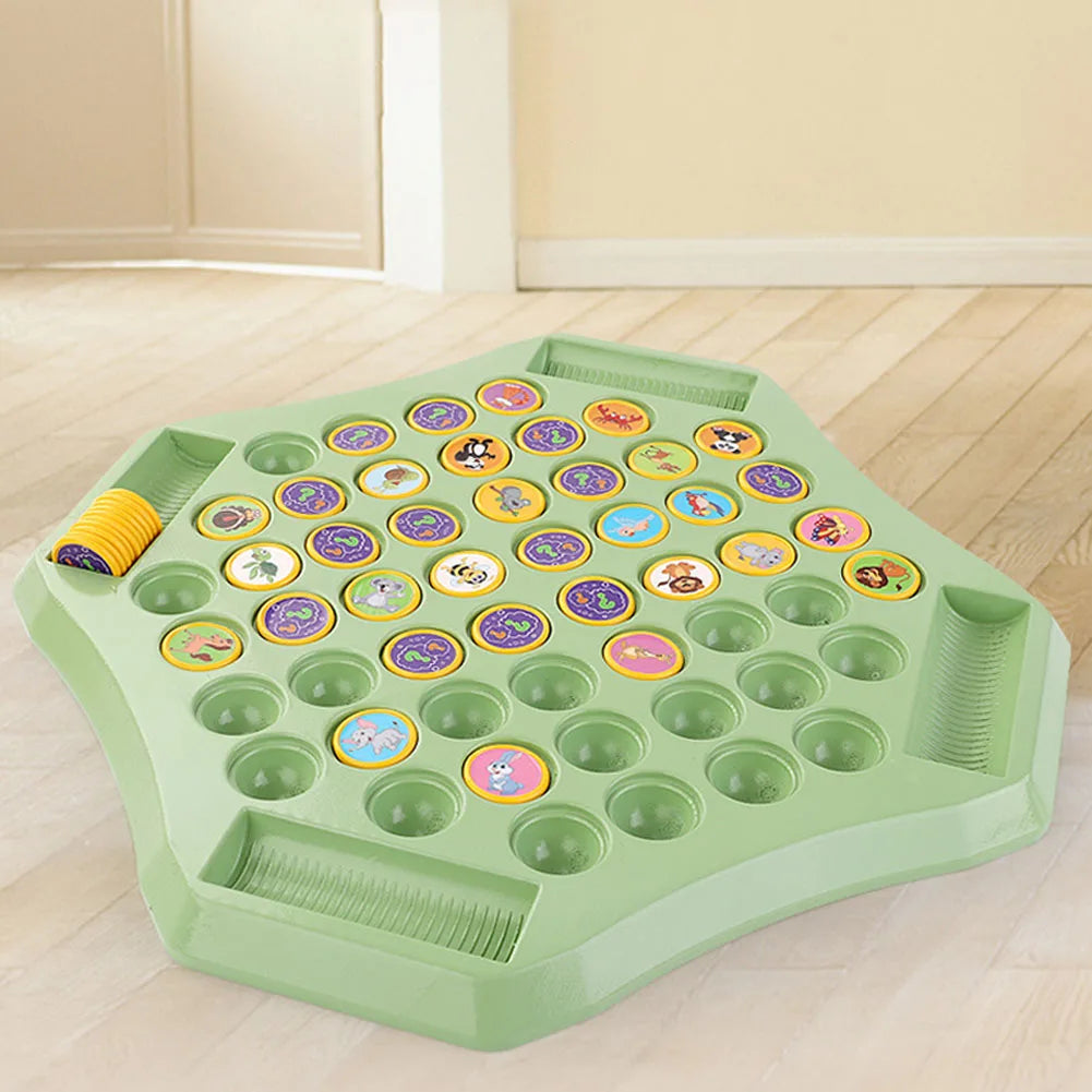 Battle Chess Safari: Fun Animal Flip Chess for Kids & Family Learning