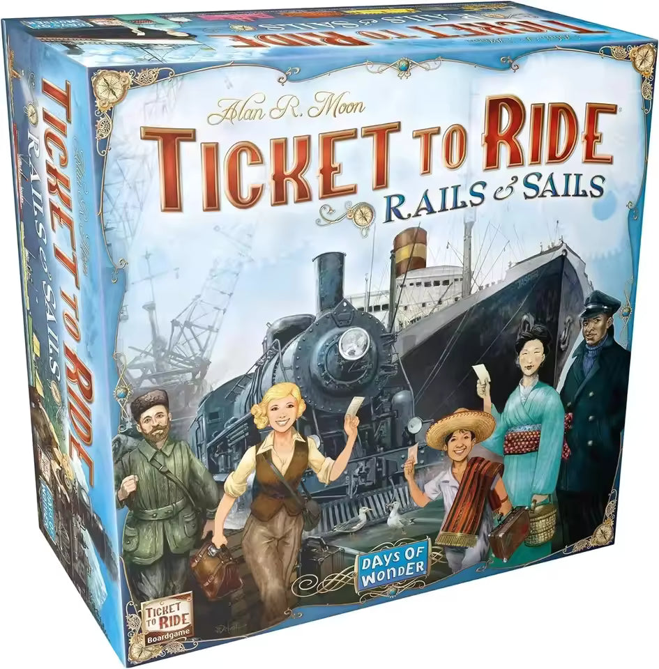 Ticket to Ride London – Exciting Multiplayer Board Game for Family Fun