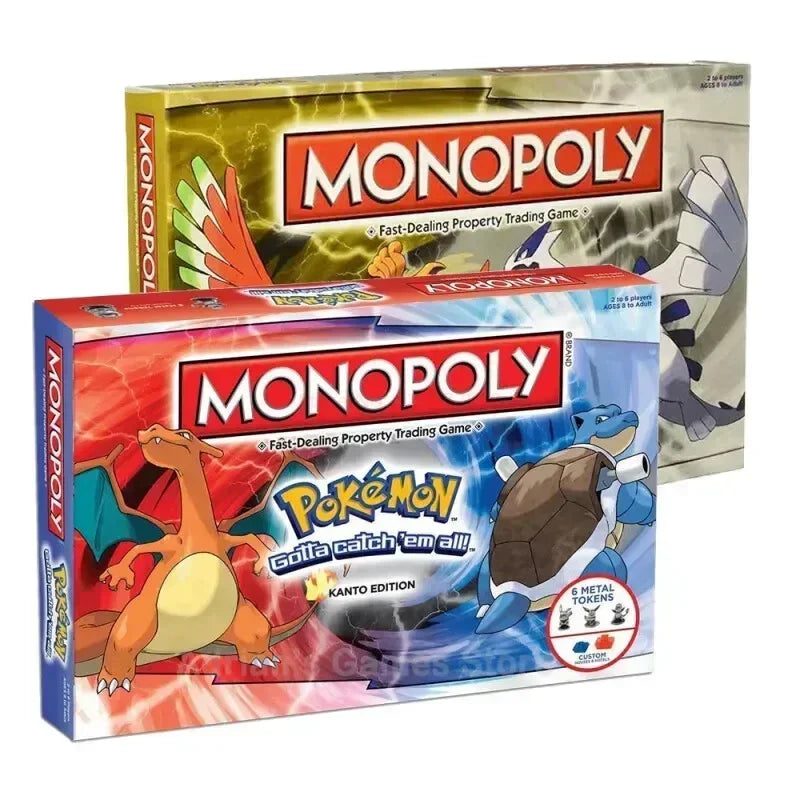 Pokémon Pikachu Monopoly Epic Real Estate Adventure for All Ages