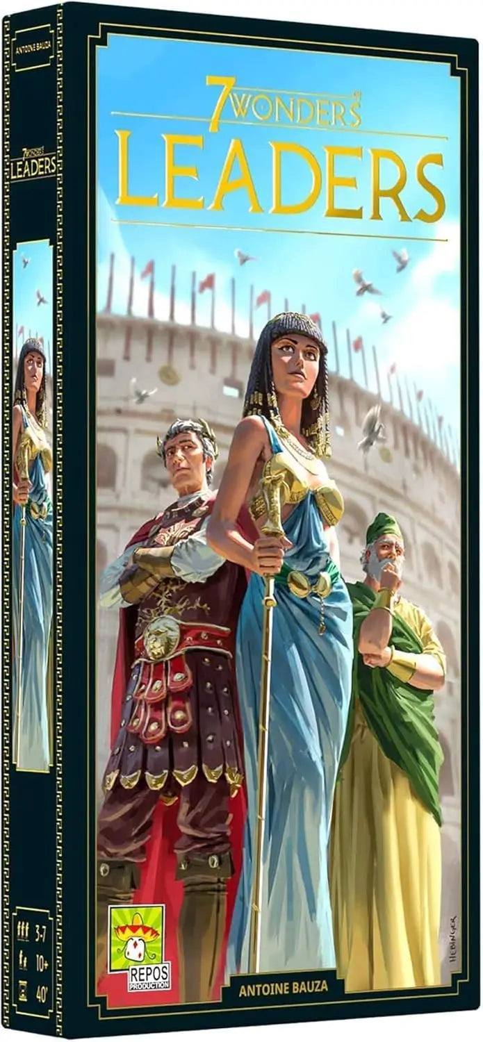 7 Wonders Leaders – Epic Strategy Expansion for Family Game Nights