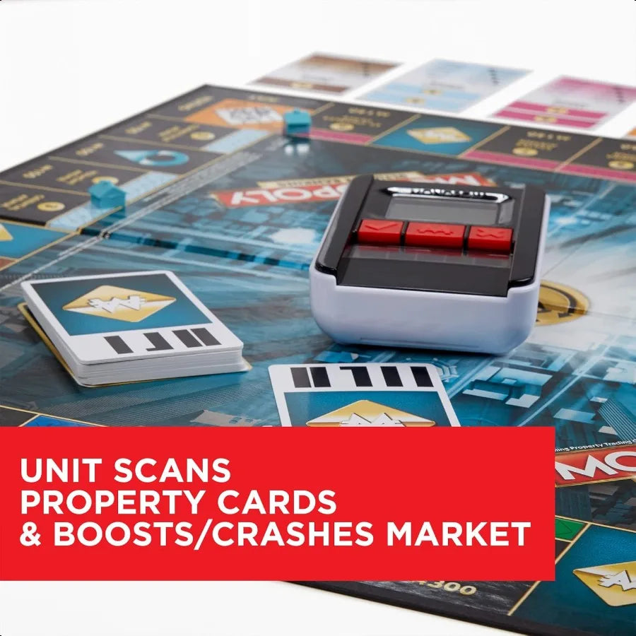 Monopoly Ultimate Banking High-Tech Family Fun for Ages 8+