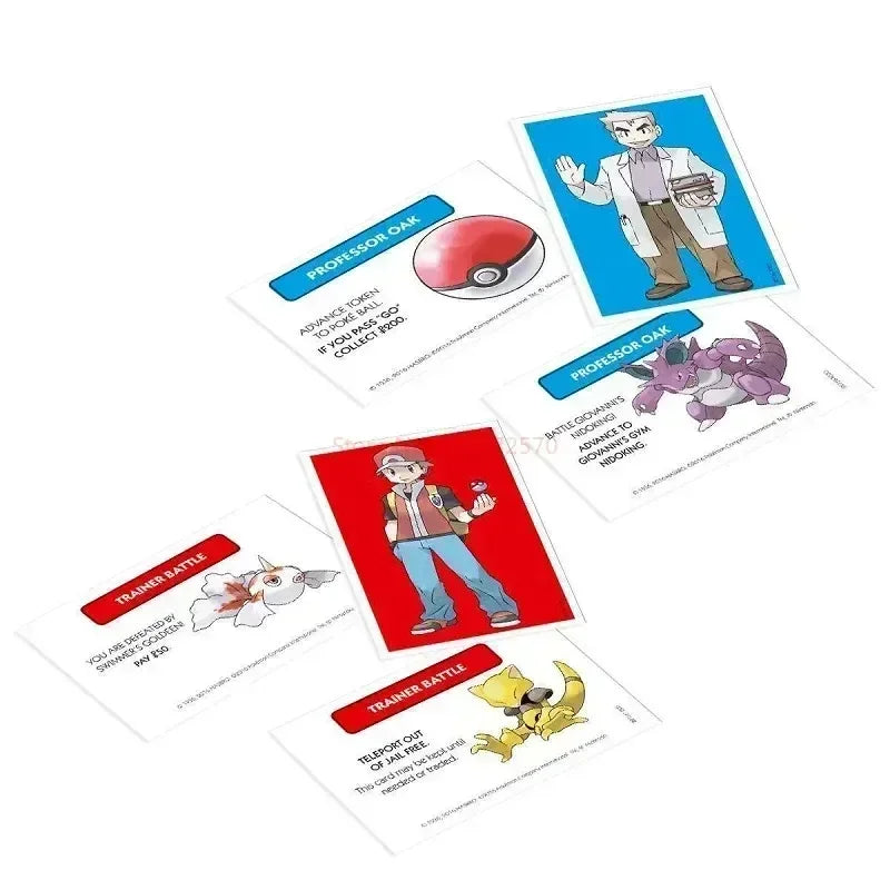 Pokémon Pikachu Monopoly Epic Real Estate Adventure for All Ages