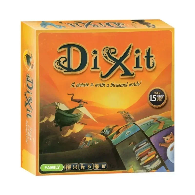 Dixit Odyssey Dreamscape Chronicles - The Captivating Picture Card Quest for Family Fun & Parties
