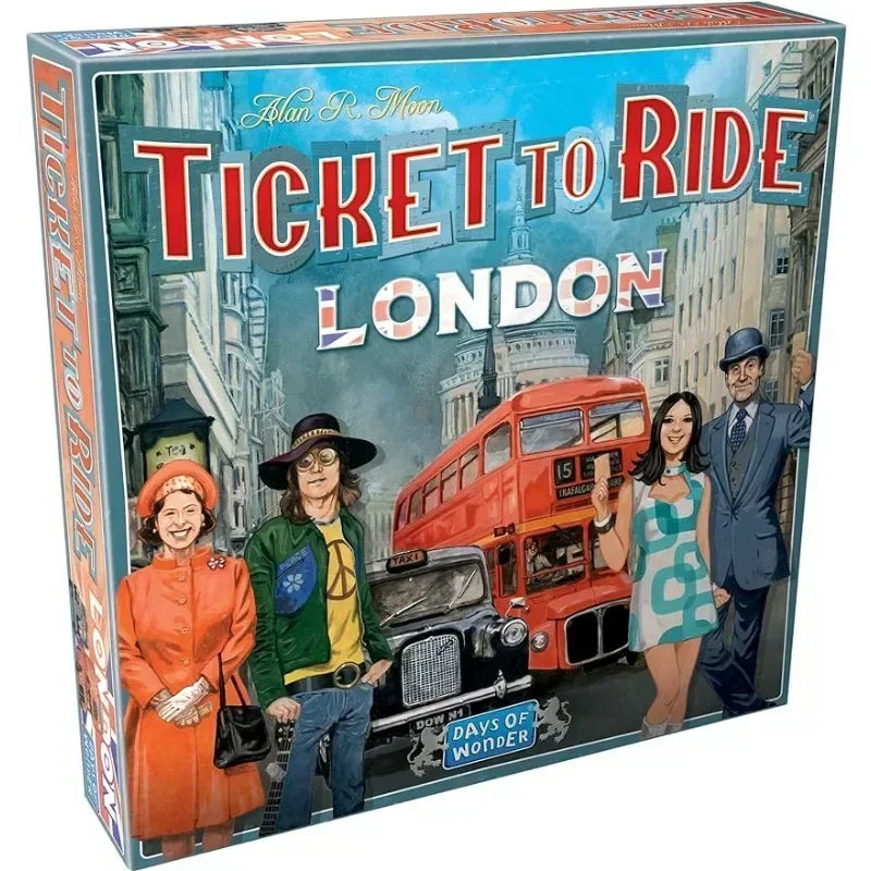 Ticket to Ride London – Exciting Multiplayer Board Game for Family Fun