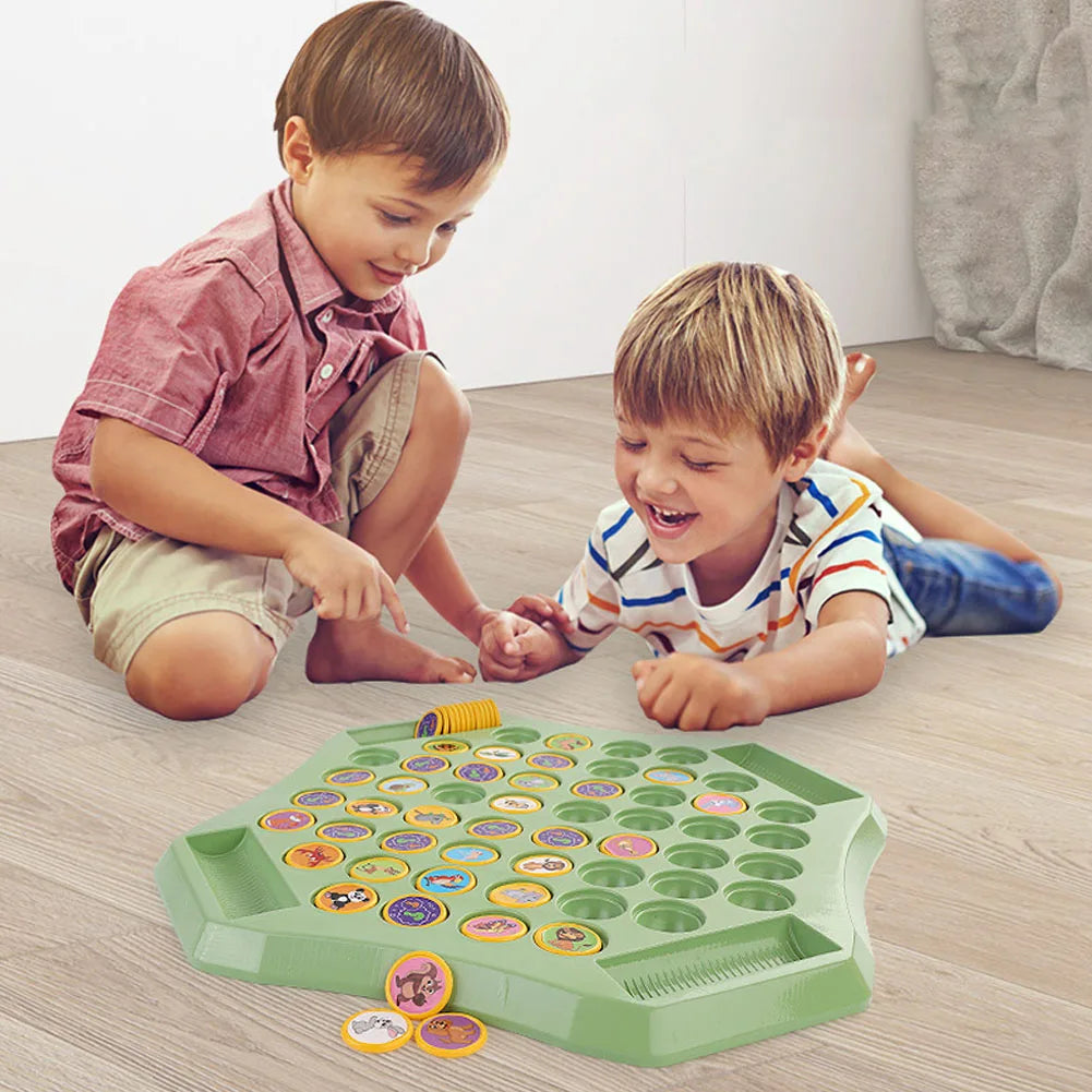 Battle Chess Safari: Fun Animal Flip Chess for Kids & Family Learning