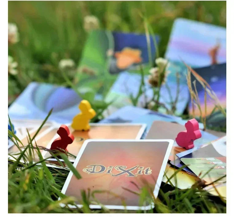 Dixit Odyssey Dreamscape Chronicles - The Captivating Picture Card Quest for Family Fun & Parties