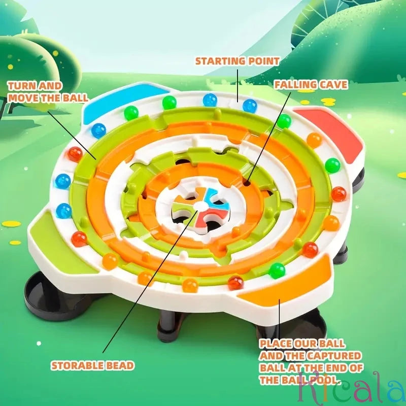 MindSphere Puzzle Orb The Ultimate Strategy & Logic Chess Adventure (Family Fun Gift Set)