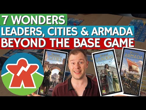 7 Wonders Leaders – Epic Strategy Expansion for Family Game Nights