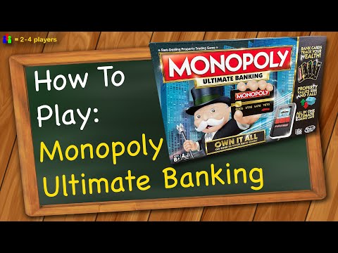 Monopoly Ultimate Banking High-Tech Family Fun for Ages 8+
