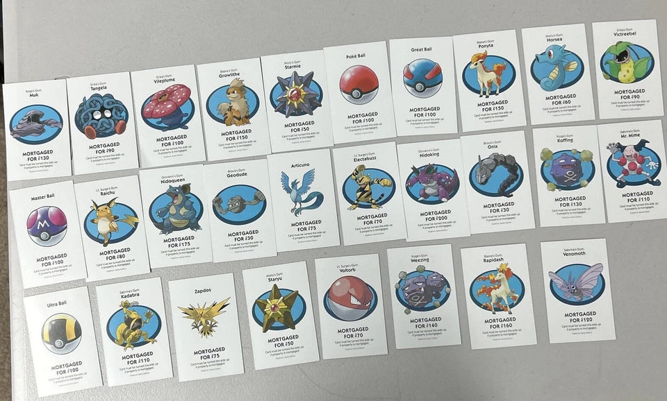 Pokémon Pikachu Monopoly Epic Real Estate Adventure for All Ages