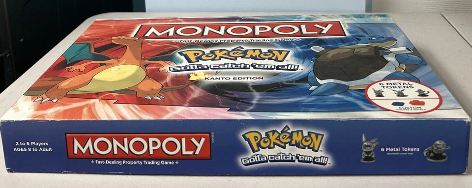 Pokémon Pikachu Monopoly Epic Real Estate Adventure for All Ages